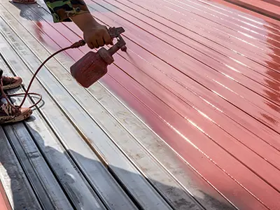 Metal Building Painting2