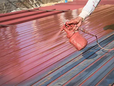 Metal Building Painting4